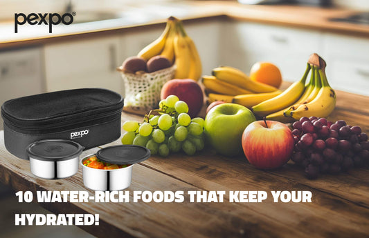 10 Water-Rich Foods That Keep You Hydrated!