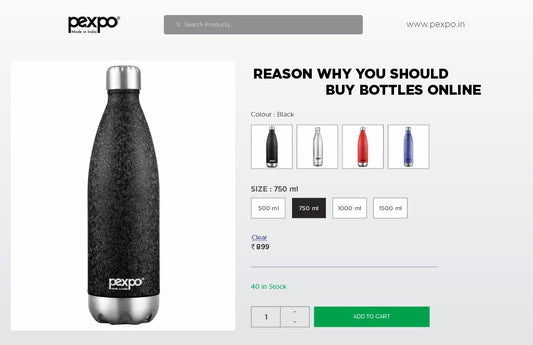 Top Reasons Why You Should Buy Water Bottles Online