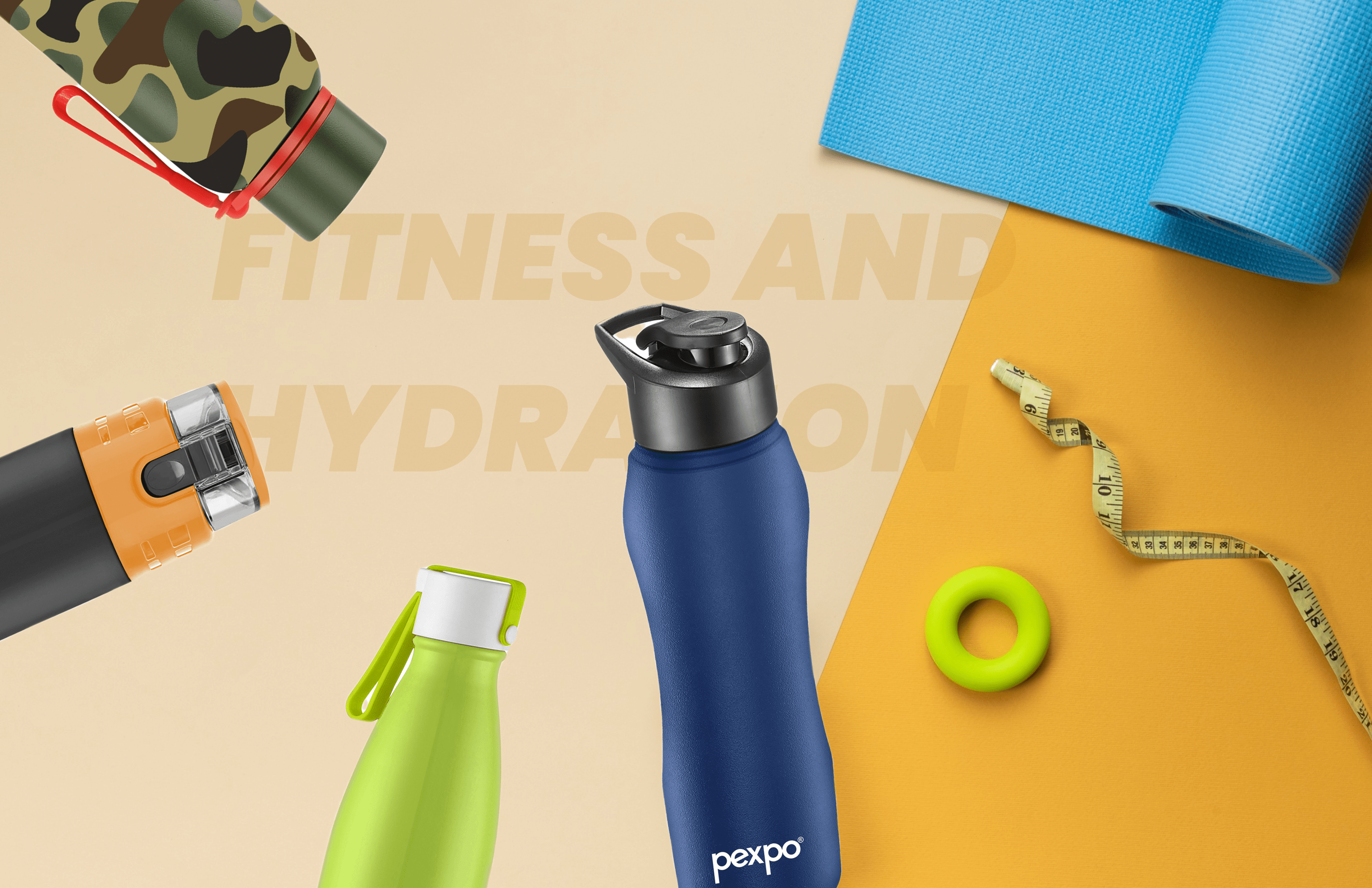 How Stainless Steel Water Bottles Support Active Lifestyles – Pexpo