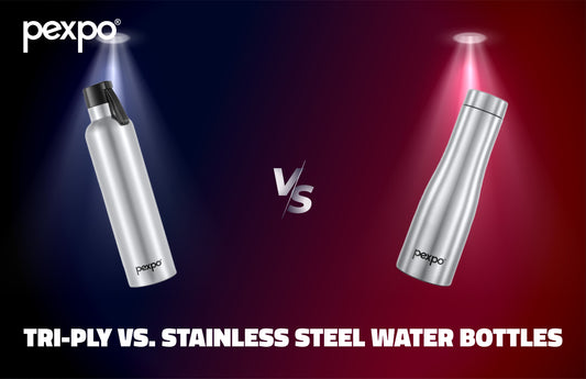 Tri-Ply vs. Stainless Steel Water Bottles
