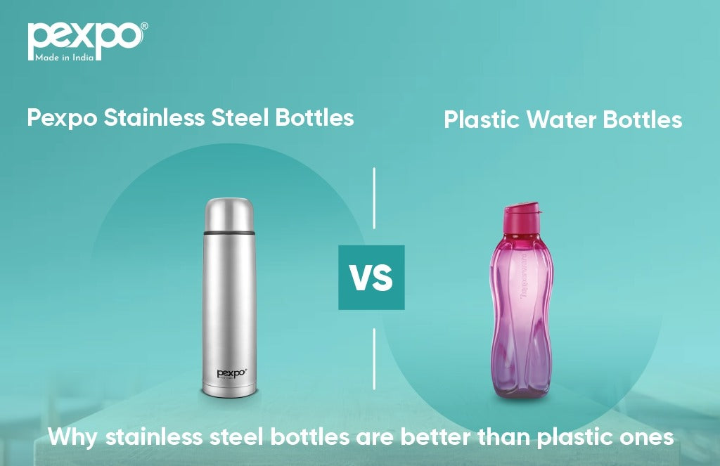 4 Reasons You Must Know Why Stainless Steel Bottles And Lunchboxes Are Better Than Plastic Ones