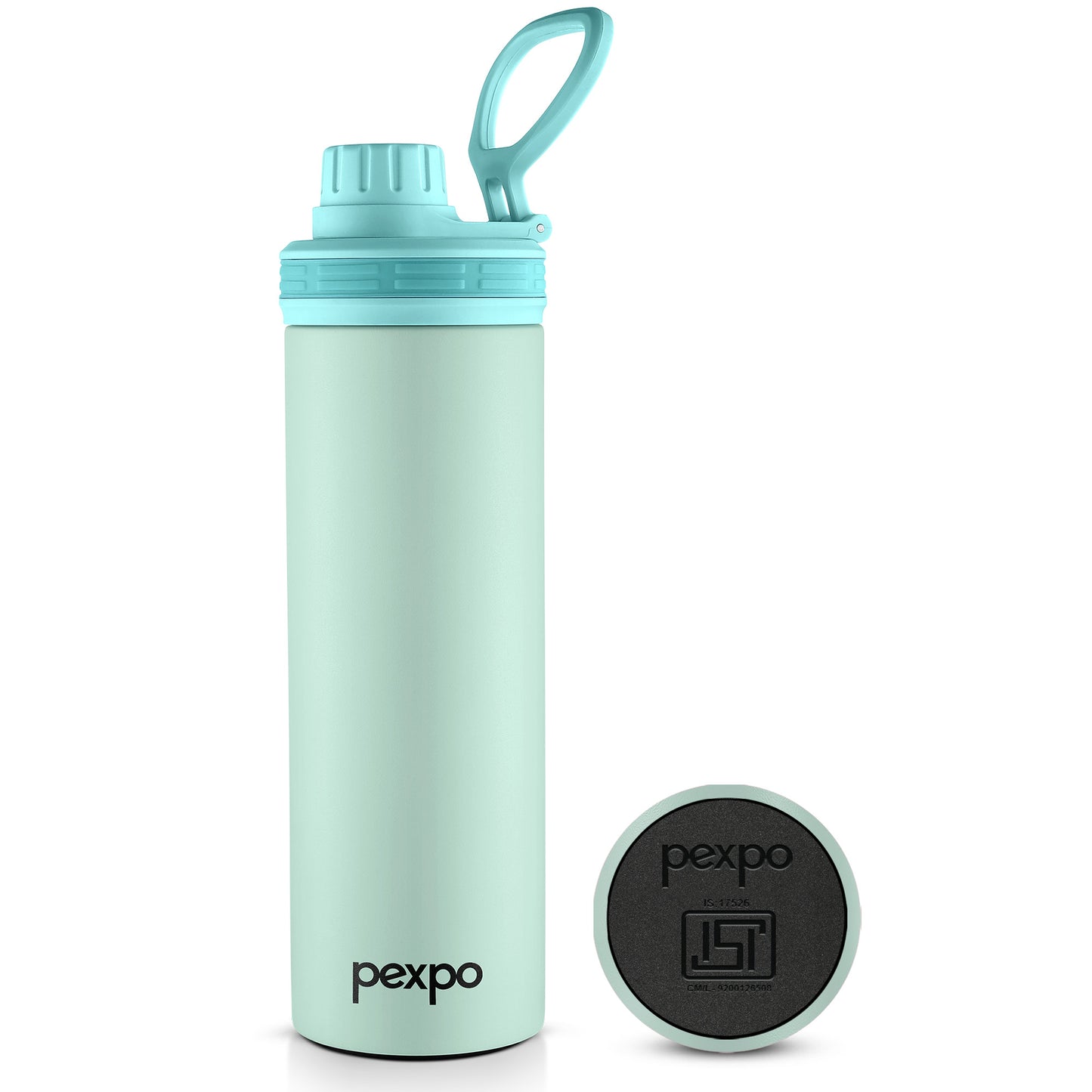 Pexpo Texas Thermo Steel Bottle | Tri-Ply Vacuum Insulated Hot & Cold Flask | For School