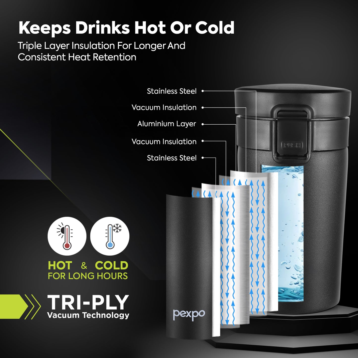 Cocoa Vacuum Tumbler
