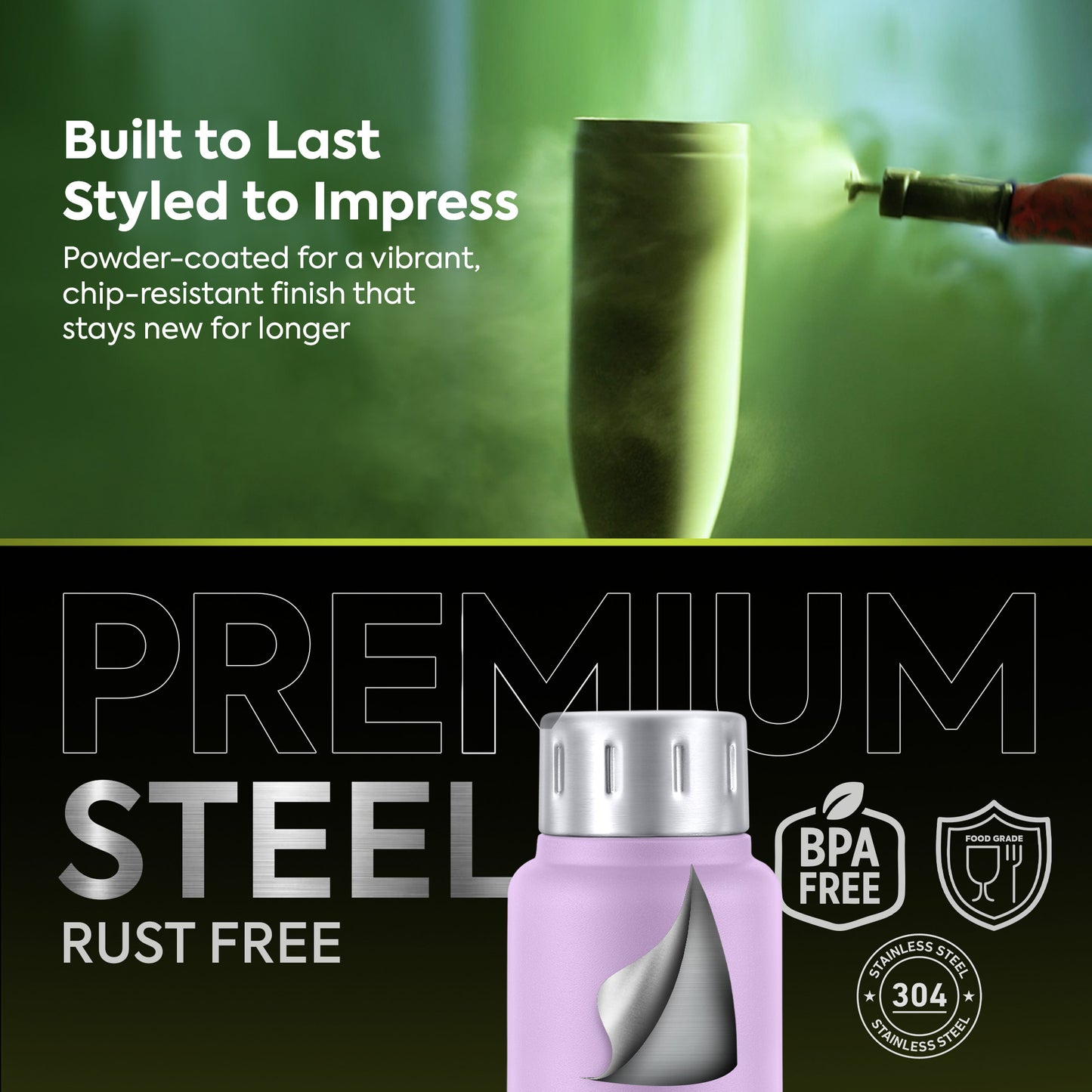 Cameo Hot & Cold Water Bottle - Pastel Edition