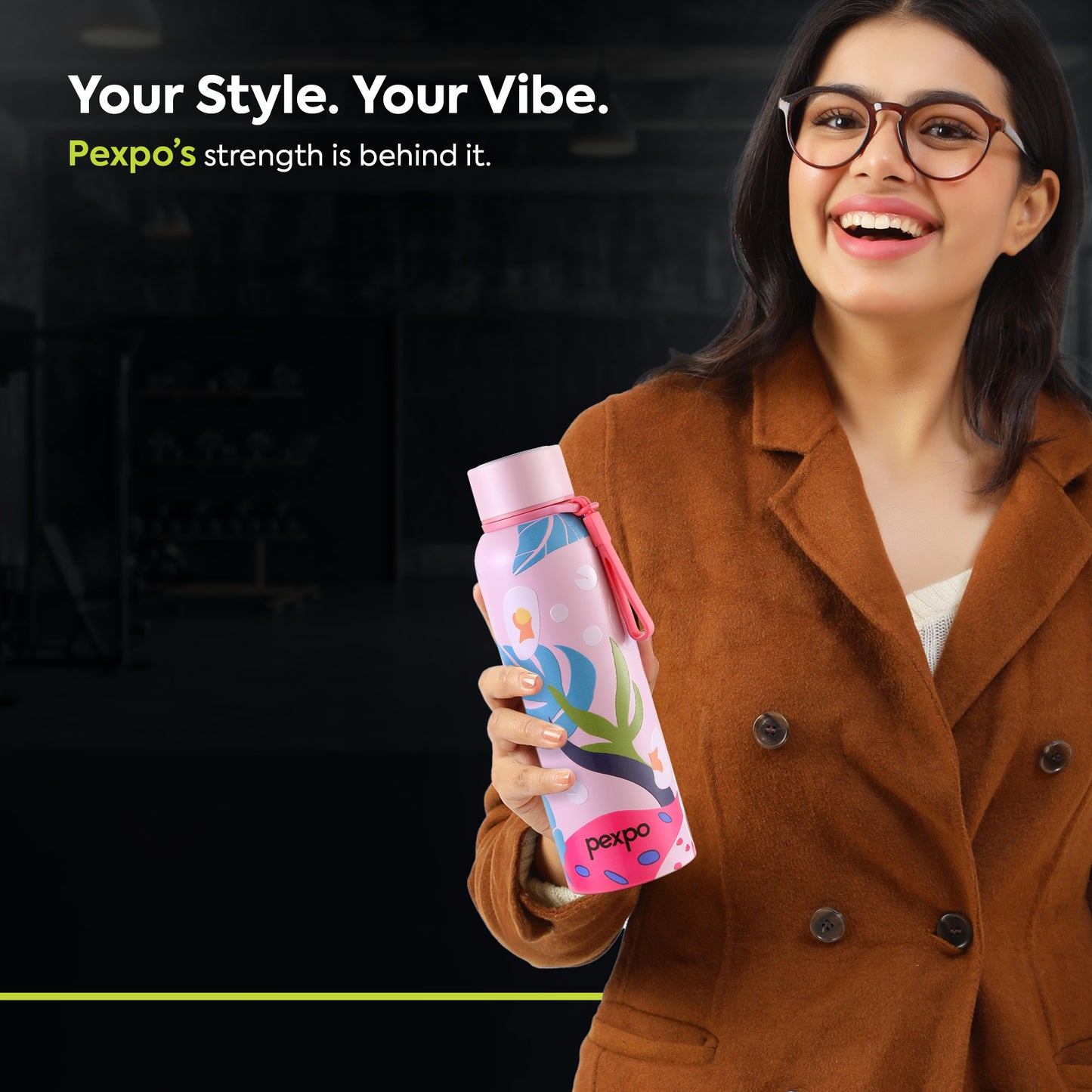 Bravo Plant-themed Art Hot & Cold Water Bottle
