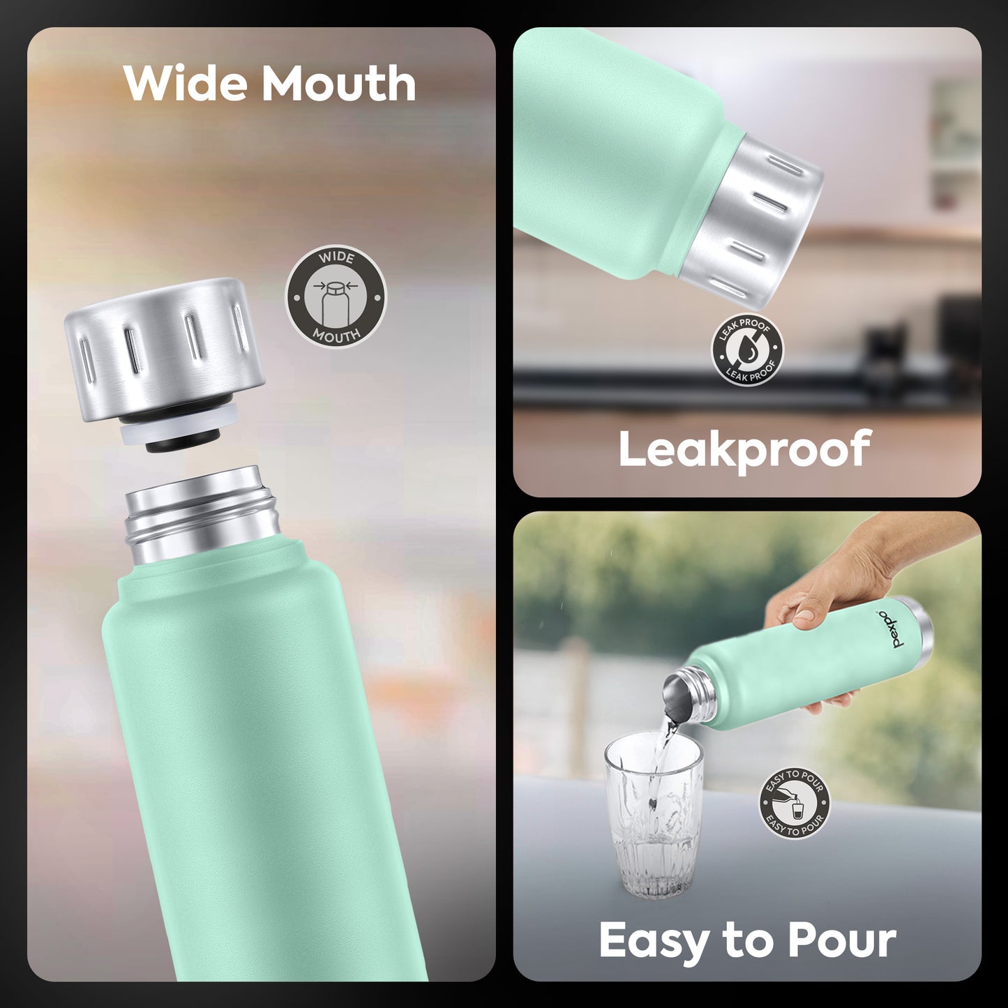 Cameo Hot & Cold Water Bottle - Pastel Edition