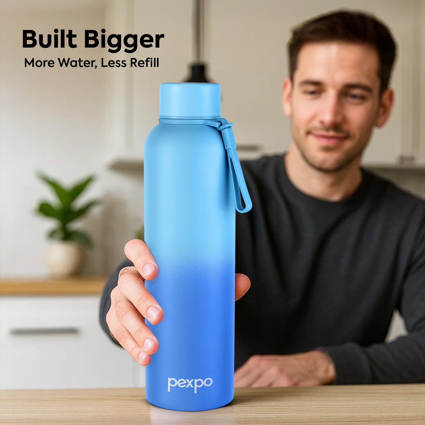 Bravo Hot & Cold Water Bottle - Ombre Design