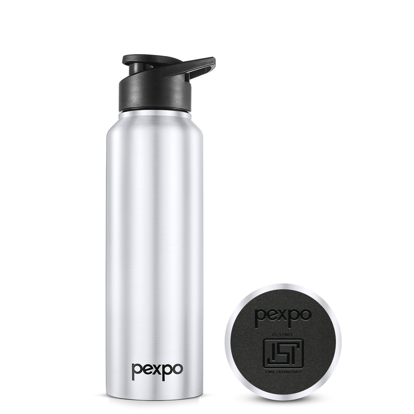 Chromo SS Water Bottle with Sipper Cap
