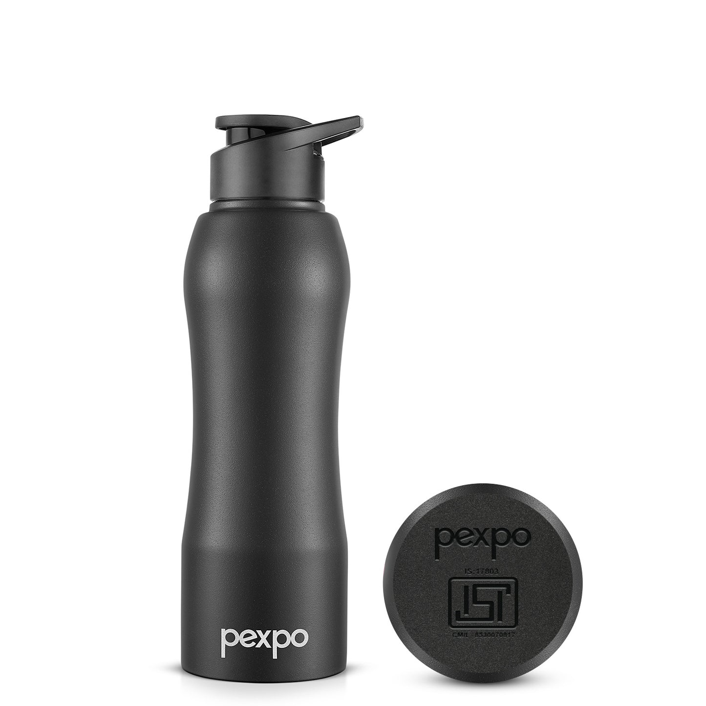 Bistro SS Water Bottle with Sipper Cap