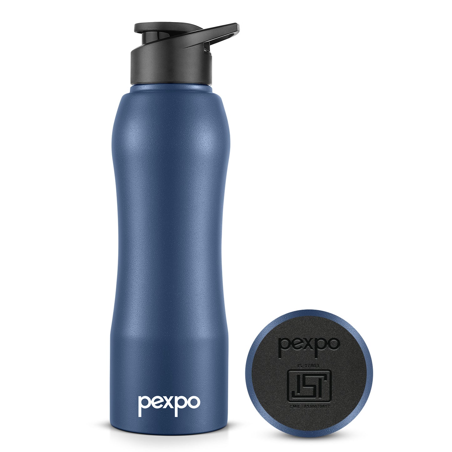 Bistro SS Water Bottle with Sipper Cap