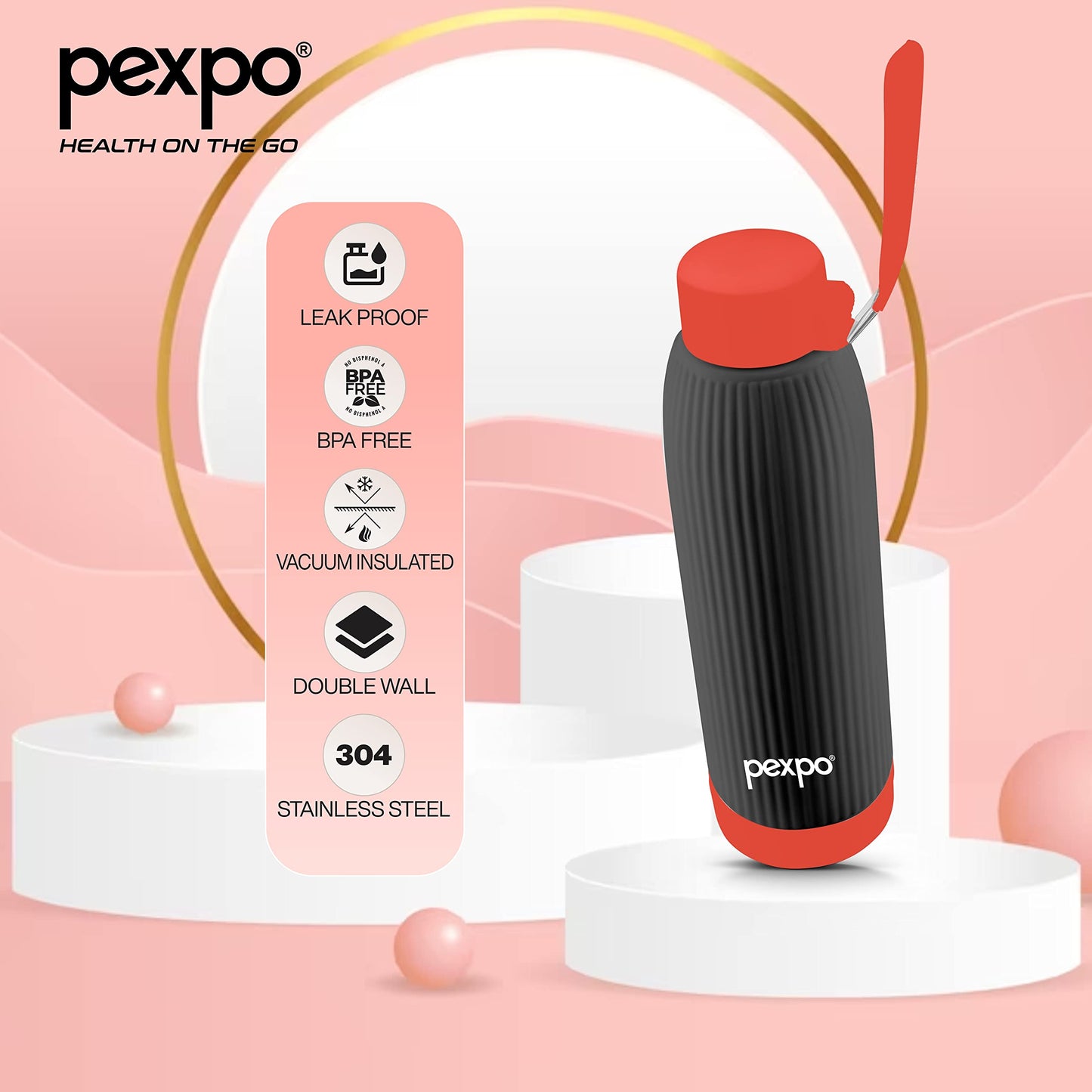 Easy Grip Warm & Cold Water Bottle