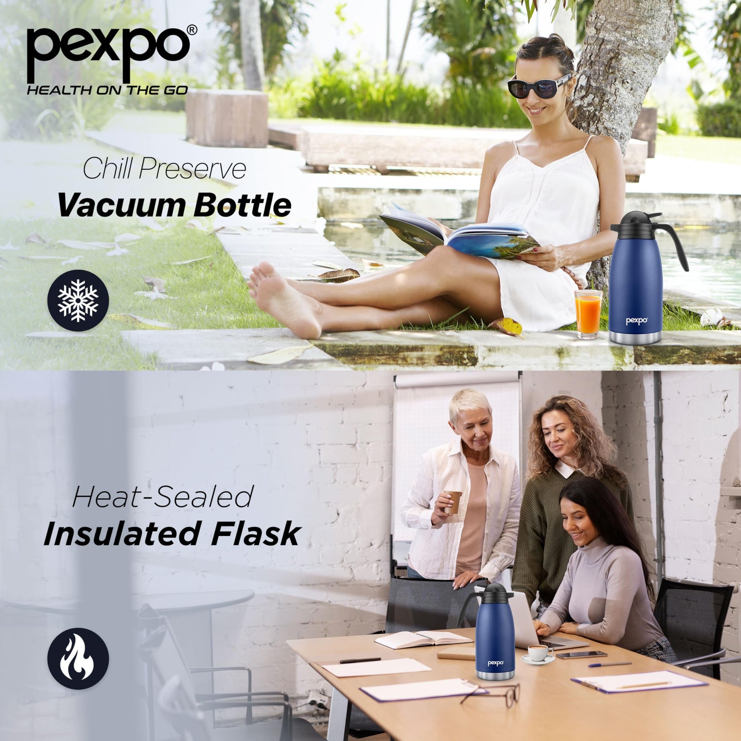Stainless Steel Cosmo Carafe Vacuum Insulated (Tea pot)