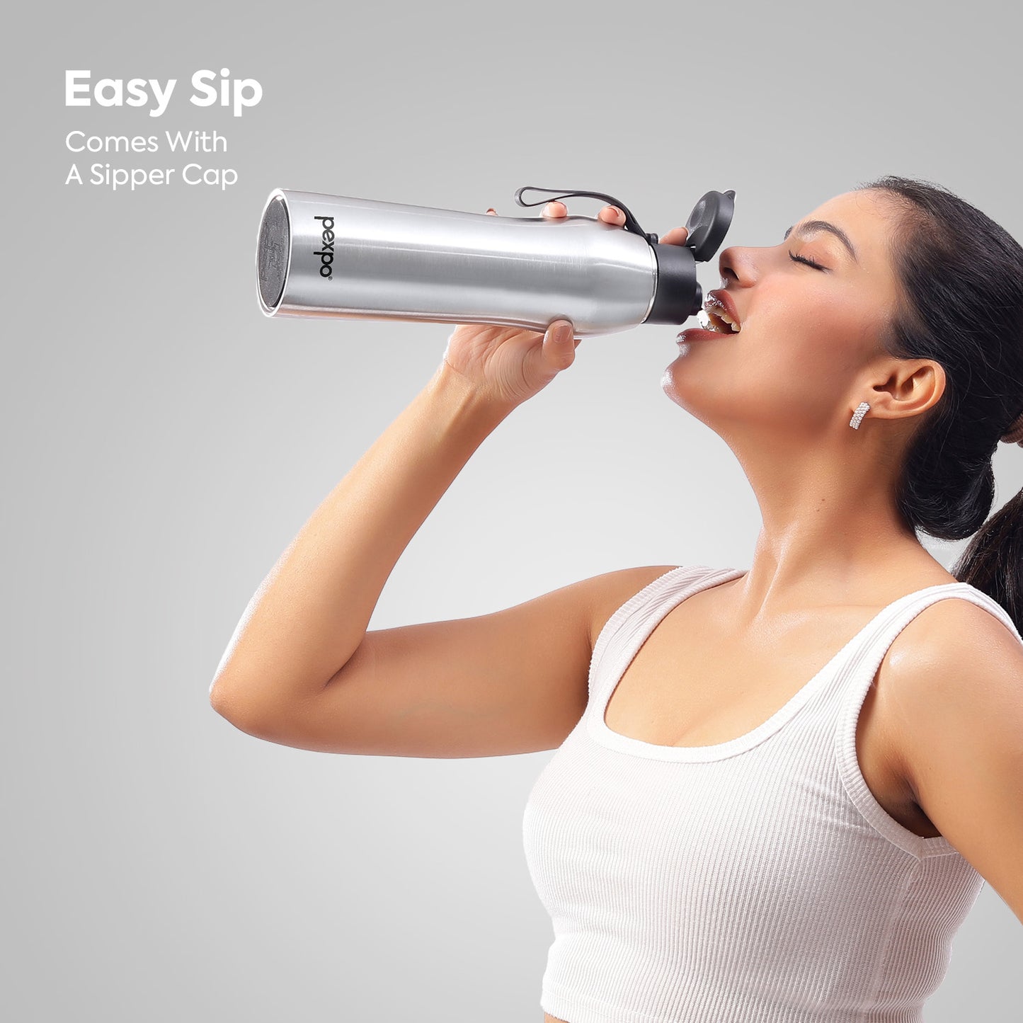 Georgia SS Water Bottle with Sipper Cap