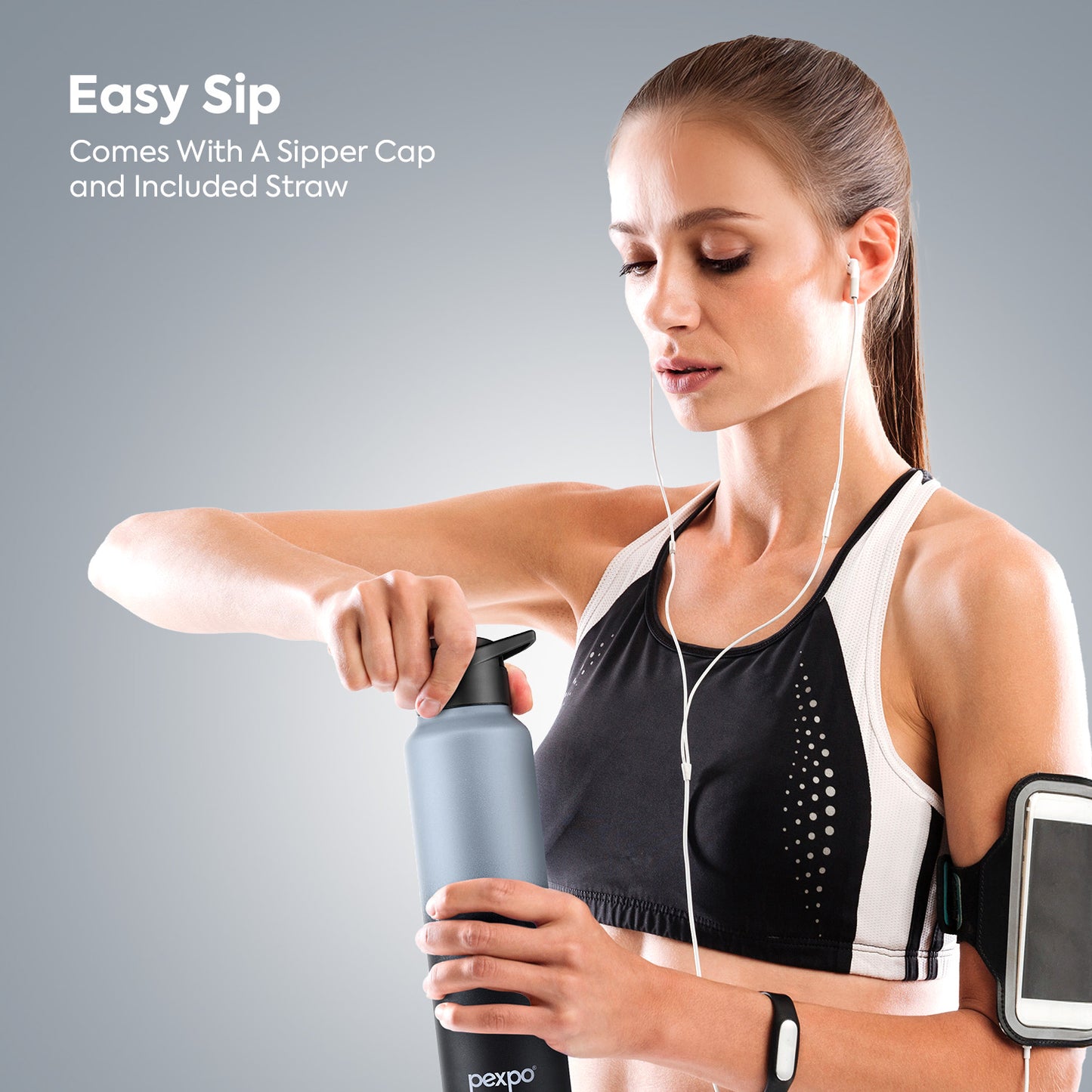 Craft SS Water Bottle with Sipper Cap