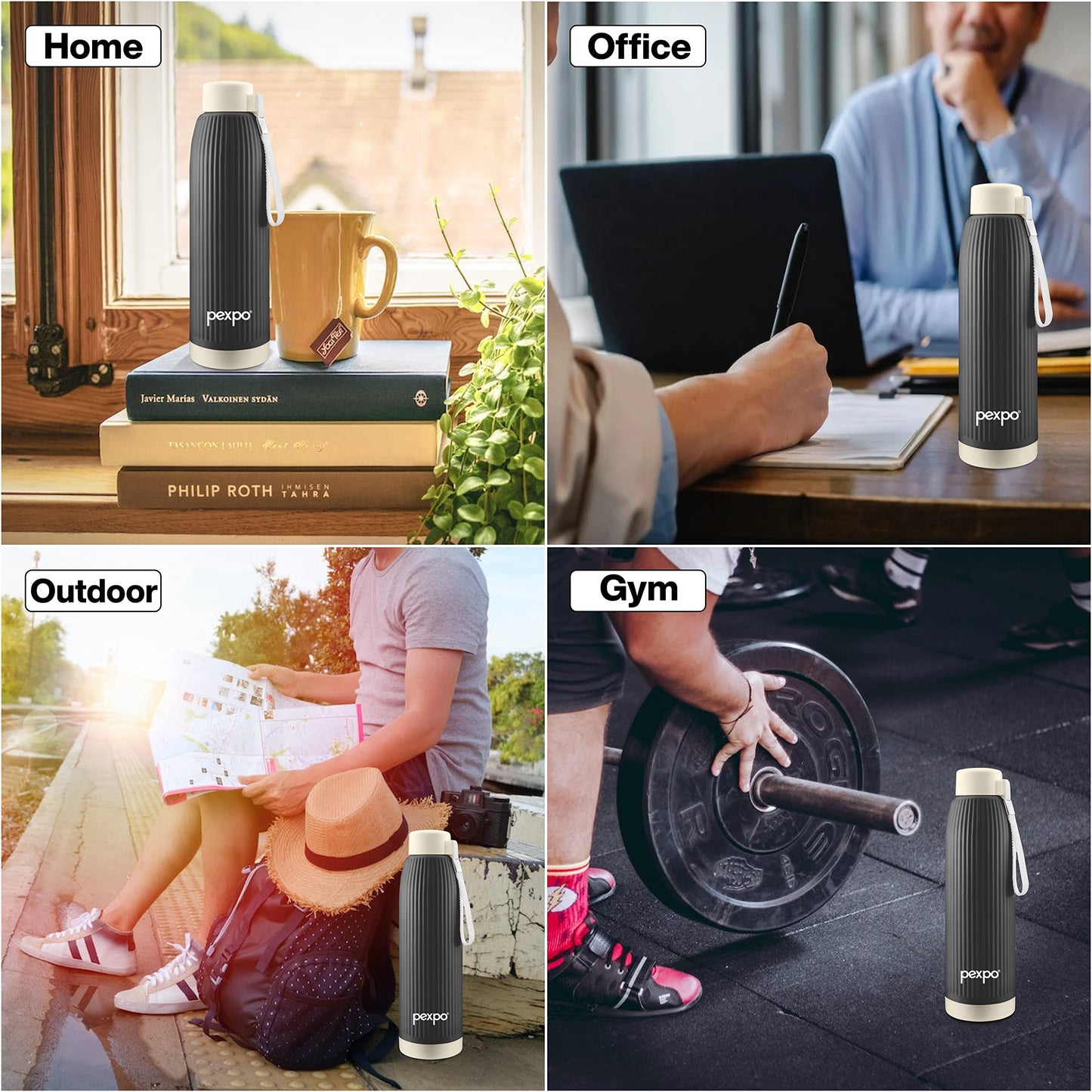 Easy Grip Warm & Cold Water Bottle