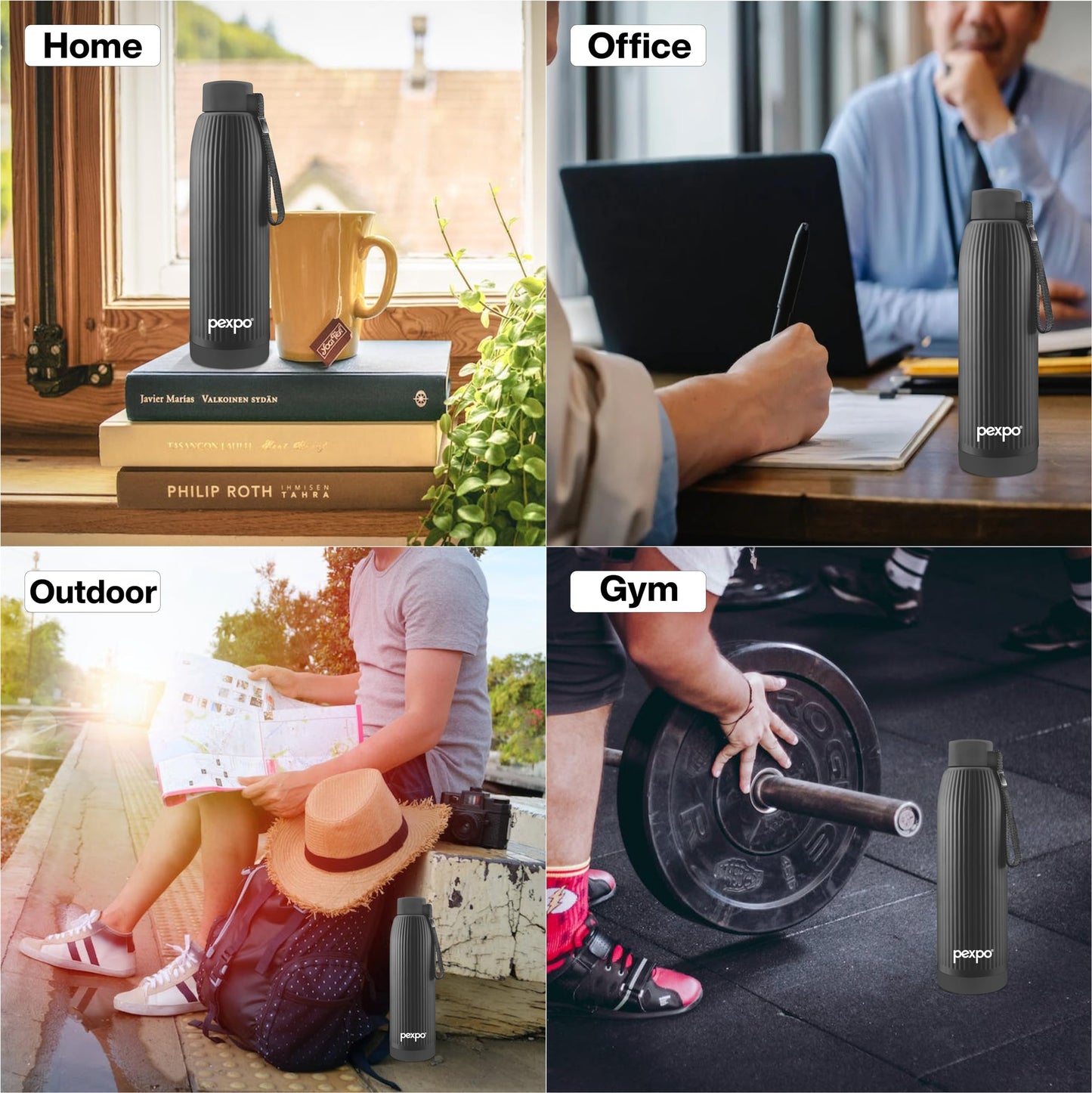 Easy Grip Warm & Cold Water Bottle