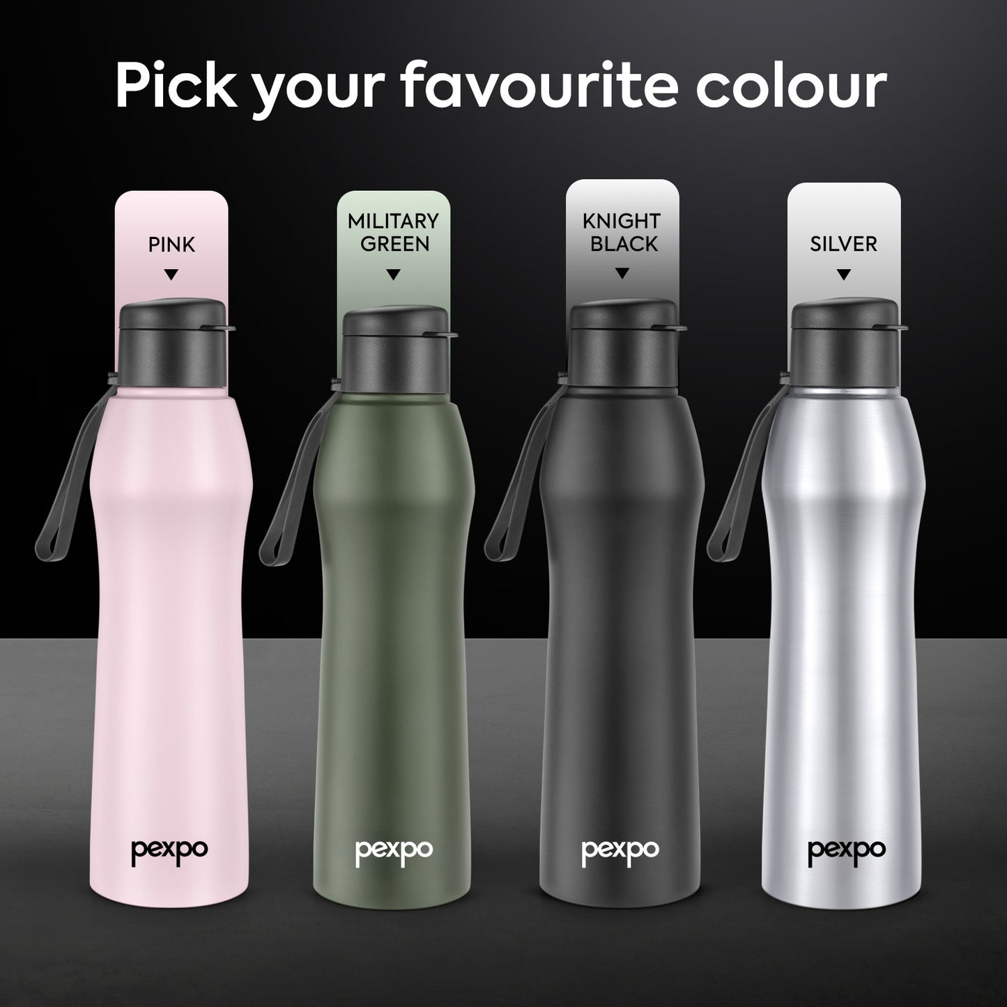 Georgia SS Water Bottle with Sipper Cap