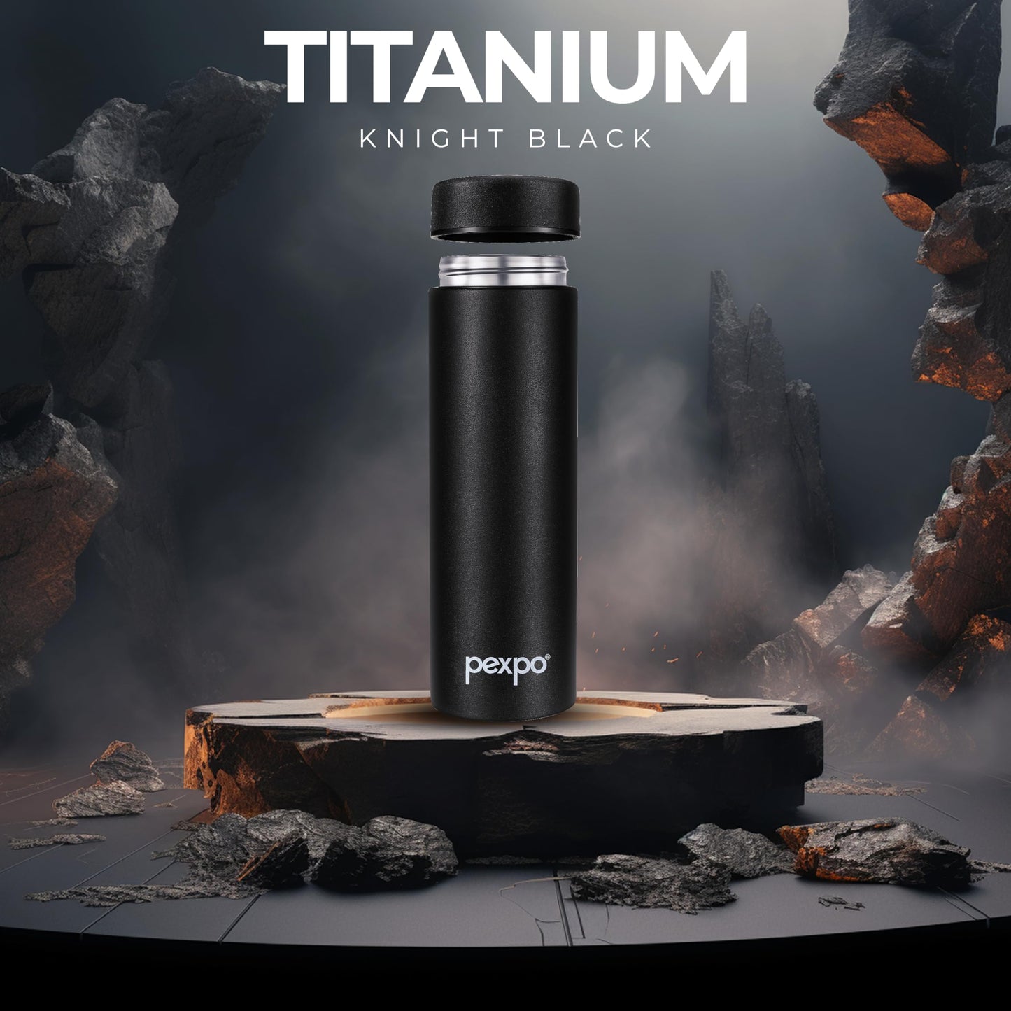 Titanium Hot & Cold Water Bottle