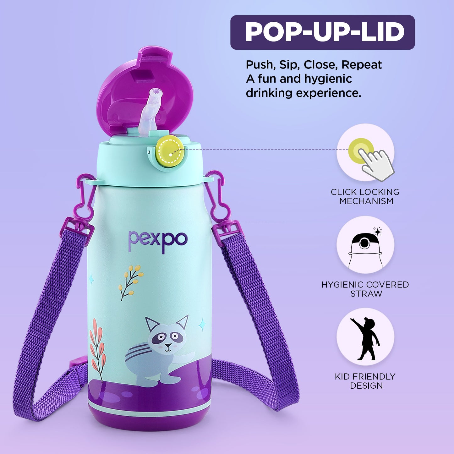 Poggo Art Hot & Cold Water Bottle