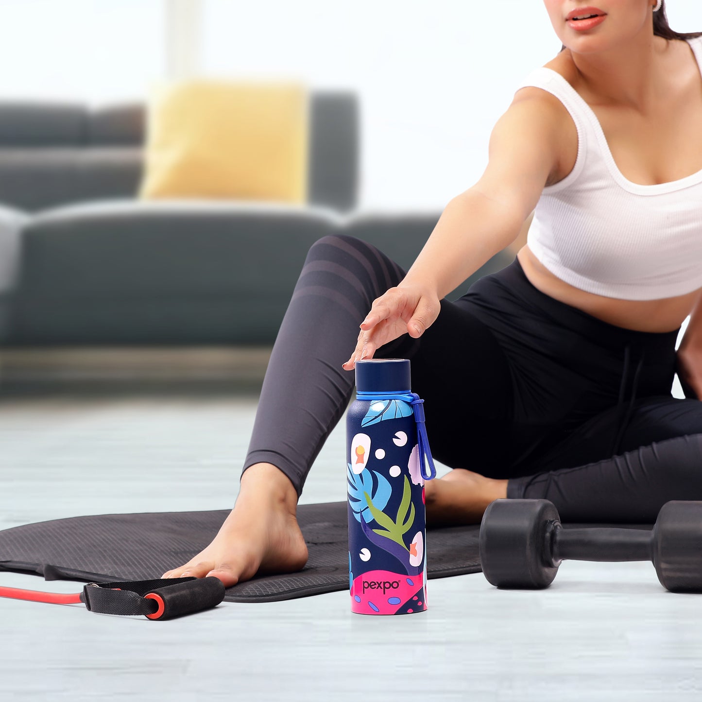Bravo Plant-themed Art Hot & Cold Water Bottle