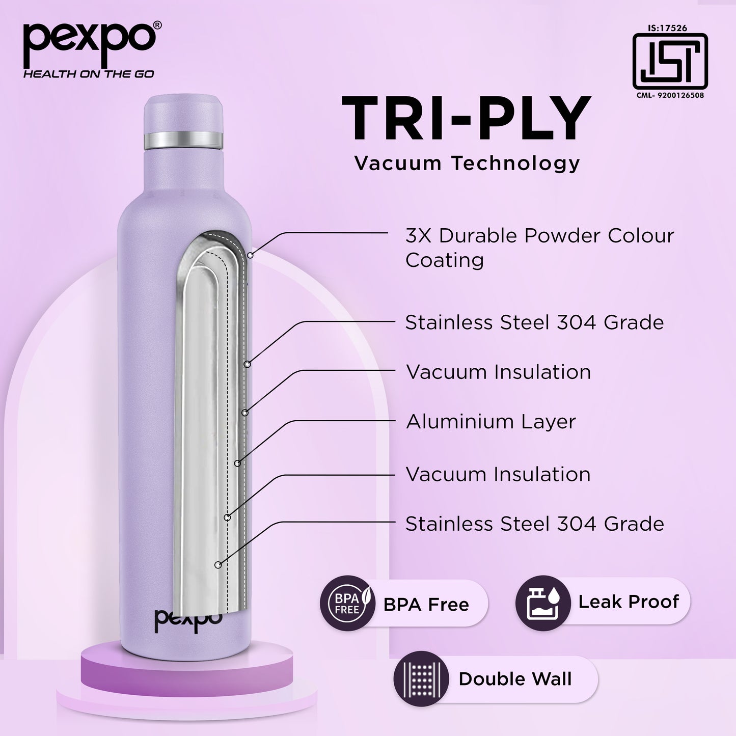 Oreo Pastel Edition Hot & Cold Water Bottle