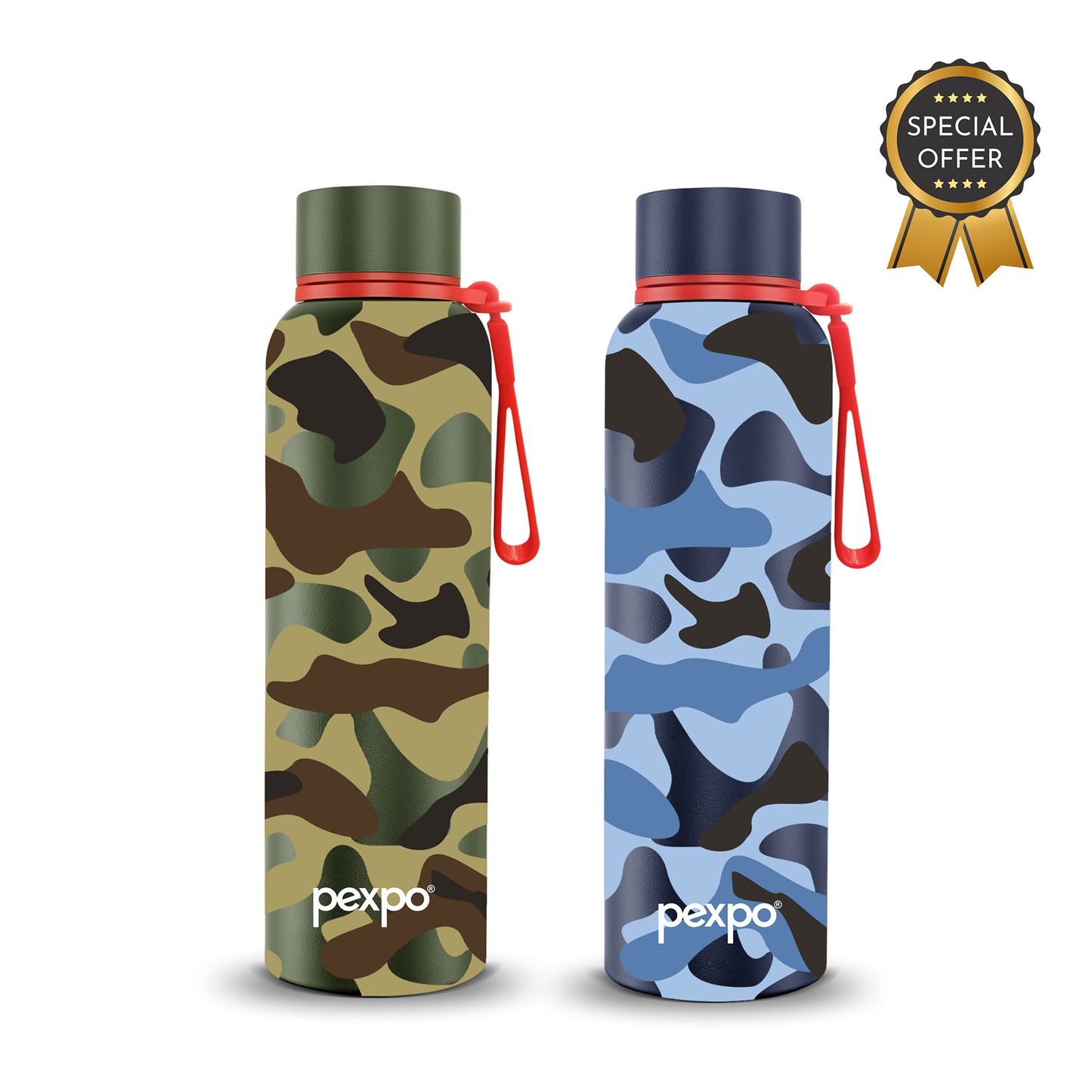 Bravo (Green) & Bravo (Blue) 700 ml Camouflage