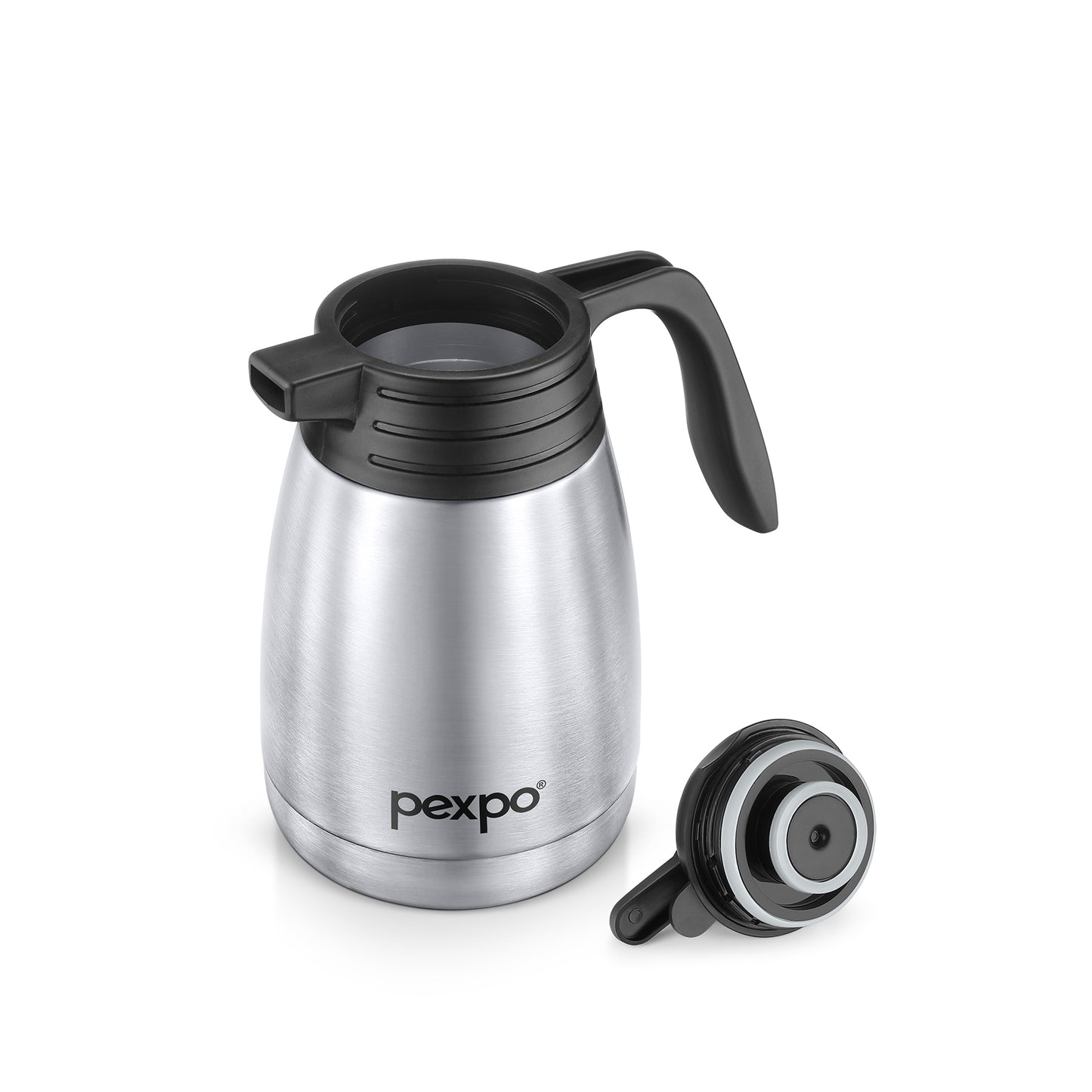 Pexpo- Stainless Steel Cosmo Carafe Vacuum Insulated (Tea pot) | 24/7 Hot & Cold