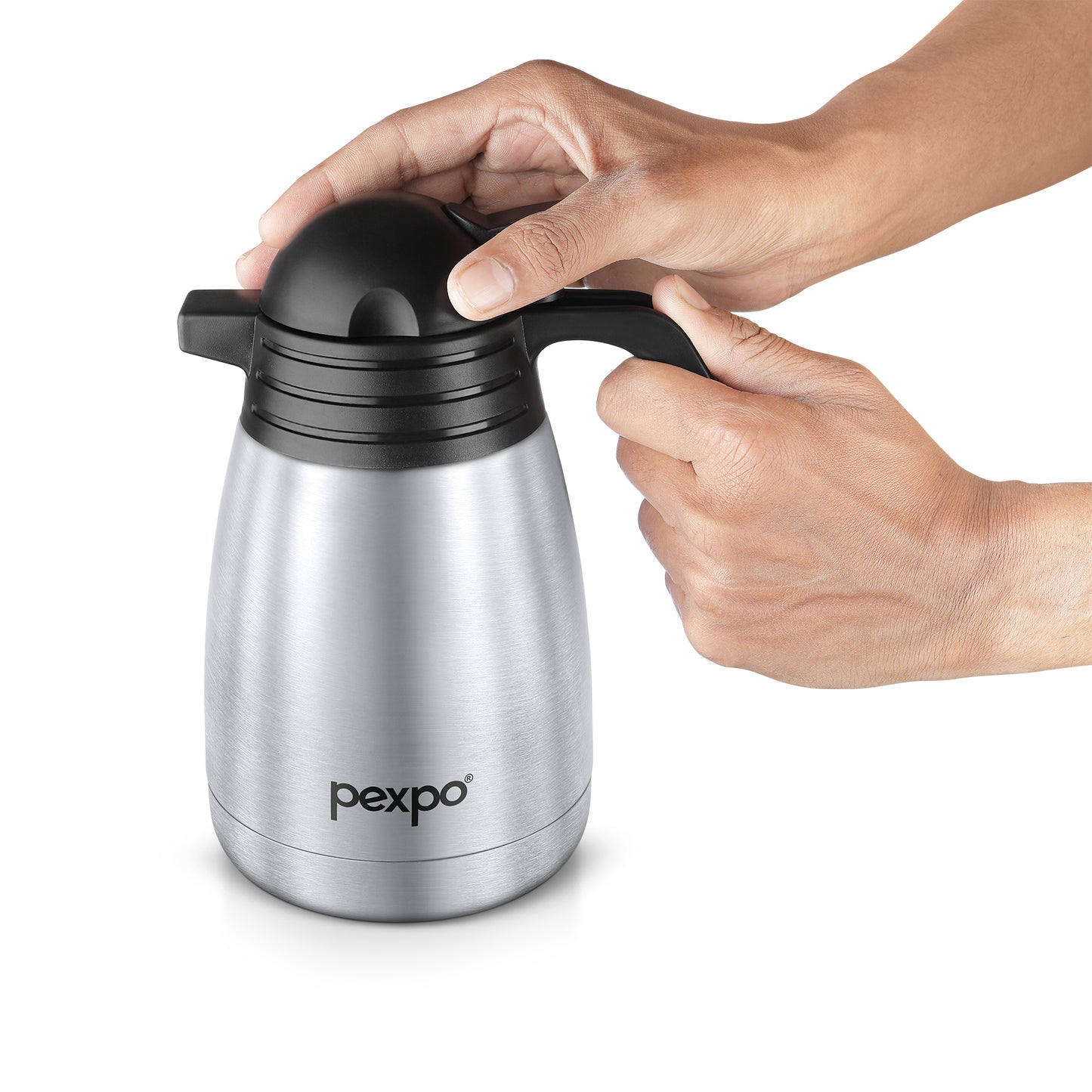 Pexpo- Stainless Steel Cosmo Carafe Vacuum Insulated (Tea pot) | 24/7 Hot & Cold