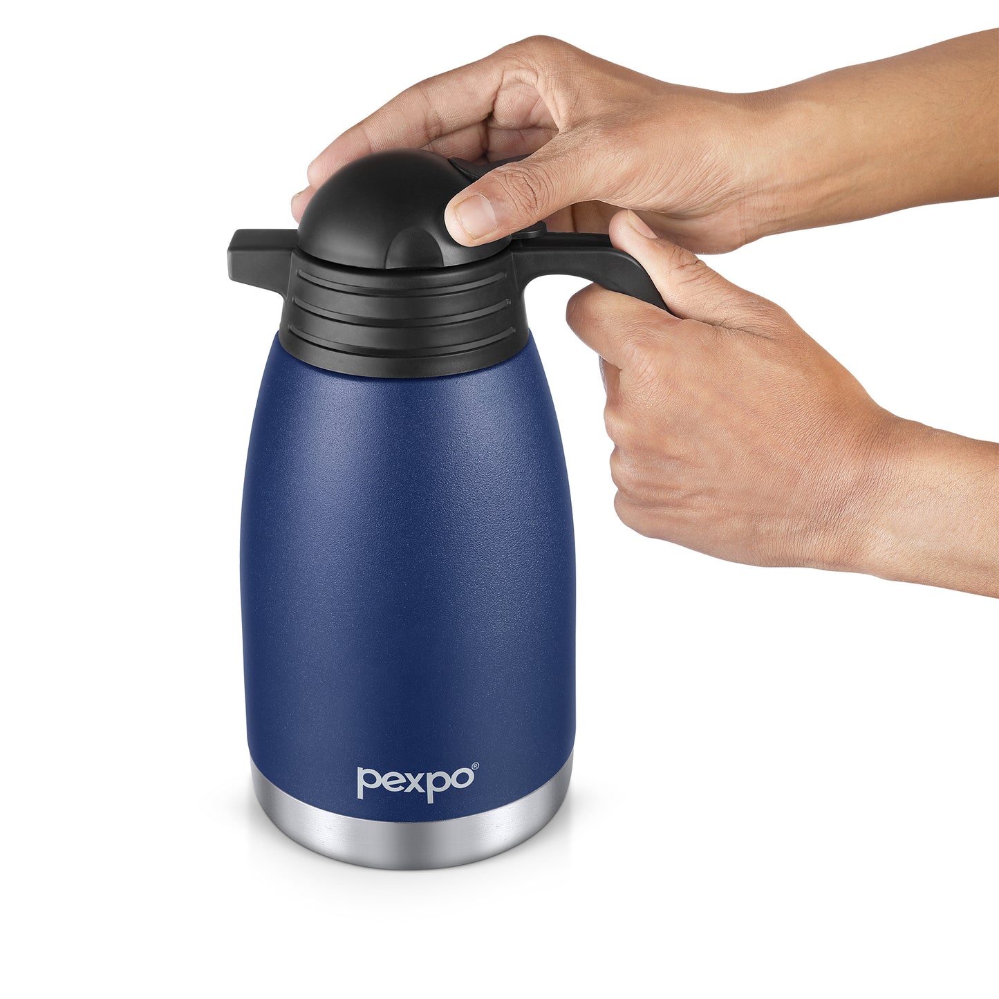Pexpo- Stainless Steel Cosmo Carafe Vacuum Insulated (Tea pot) | 24/7 Hot & Cold