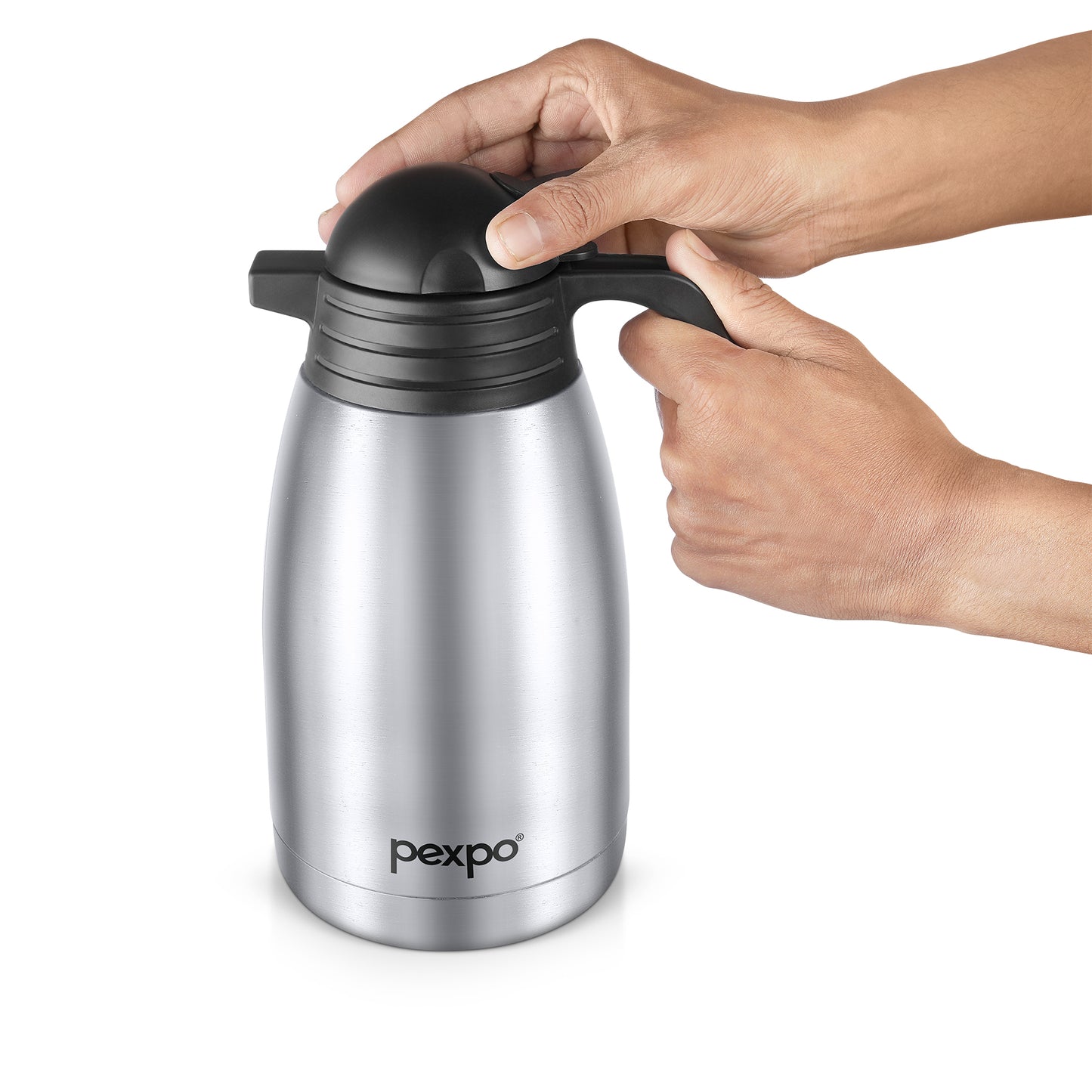 Pexpo- Stainless Steel Cosmo Carafe Vacuum Insulated (Tea pot) | 24/7 Hot & Cold