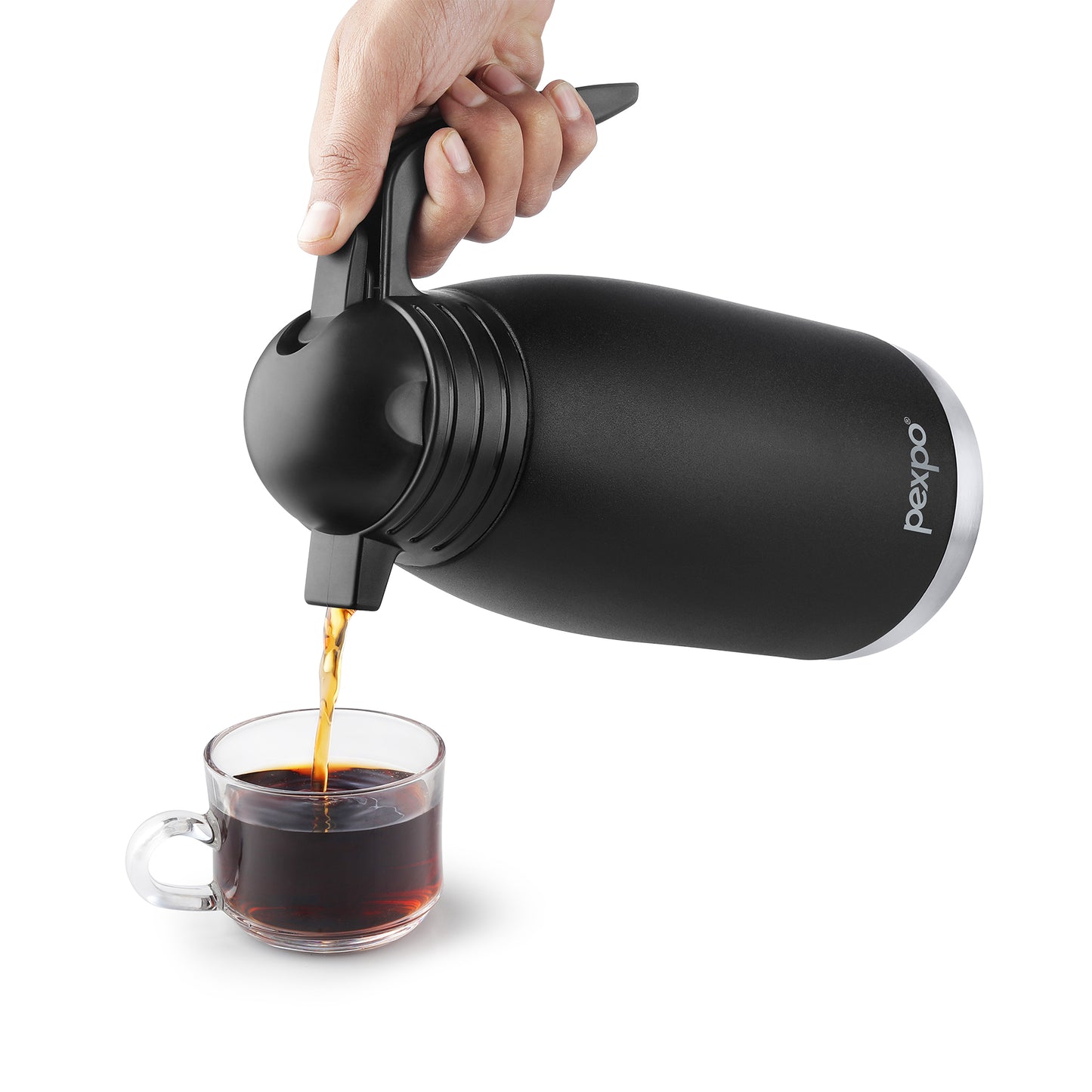 Pexpo- Stainless Steel Cosmo Carafe Vacuum Insulated (Tea pot) | 24/7 Hot & Cold