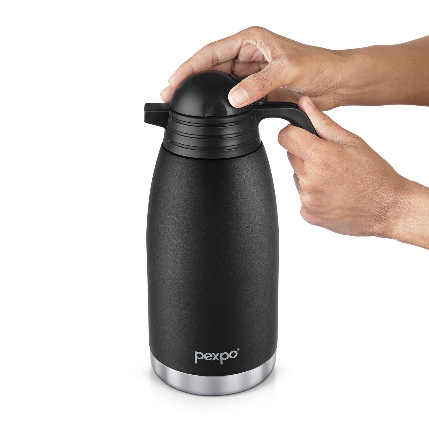 Pexpo- Stainless Steel Cosmo Carafe Vacuum Insulated (Tea pot) | 24/7 Hot & Cold