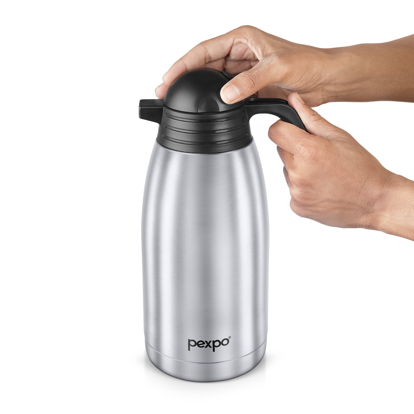 Pexpo- Stainless Steel Cosmo Carafe Vacuum Insulated (Tea pot) | 24/7 Hot & Cold