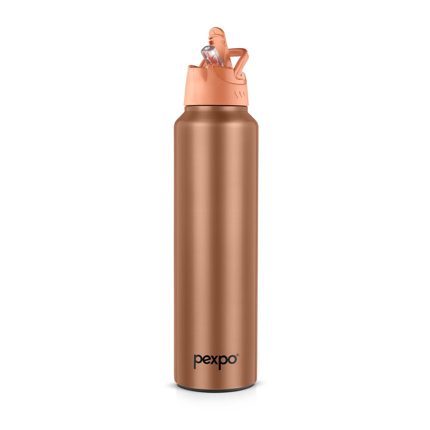 Cooper SS Water Bottle (with Copper Straw)