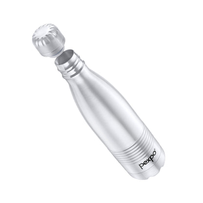 Pexpo ECHO Dlx  - Stainless Steel Vacuum Insulated Leak Proof Water Bottle | 24/7 Hot & Cold | ISI Certified