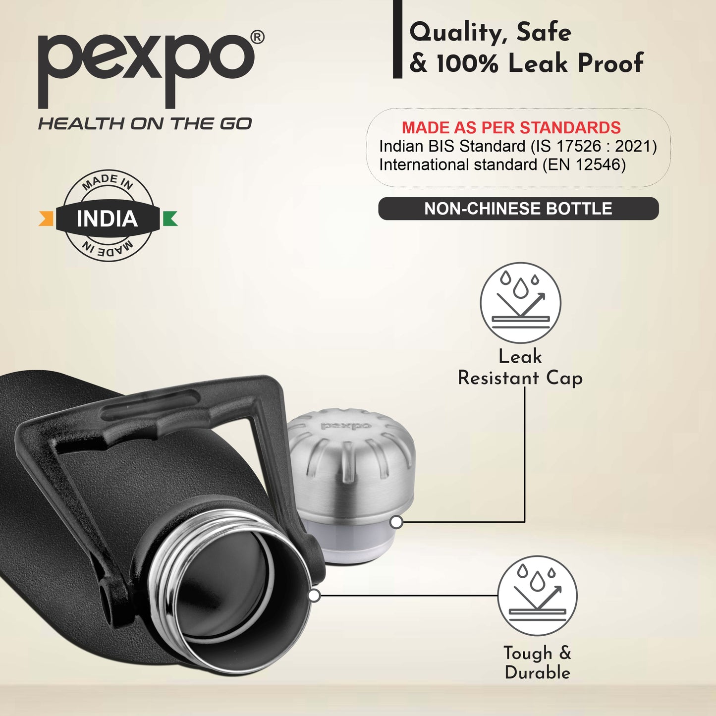 Echo - Insulated Stainless Steel Bottle With Loop Handle