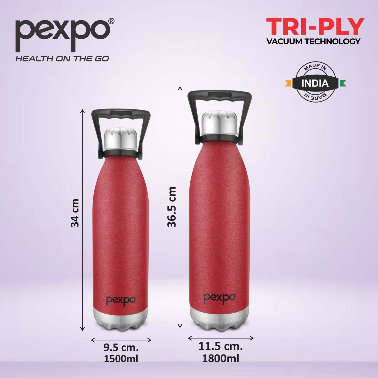 Echo - Insulated Stainless Steel Bottle With Loop Handle