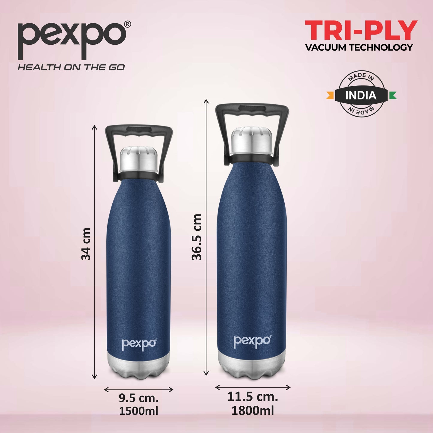 Echo - Insulated Stainless Steel Bottle With Loop Handle