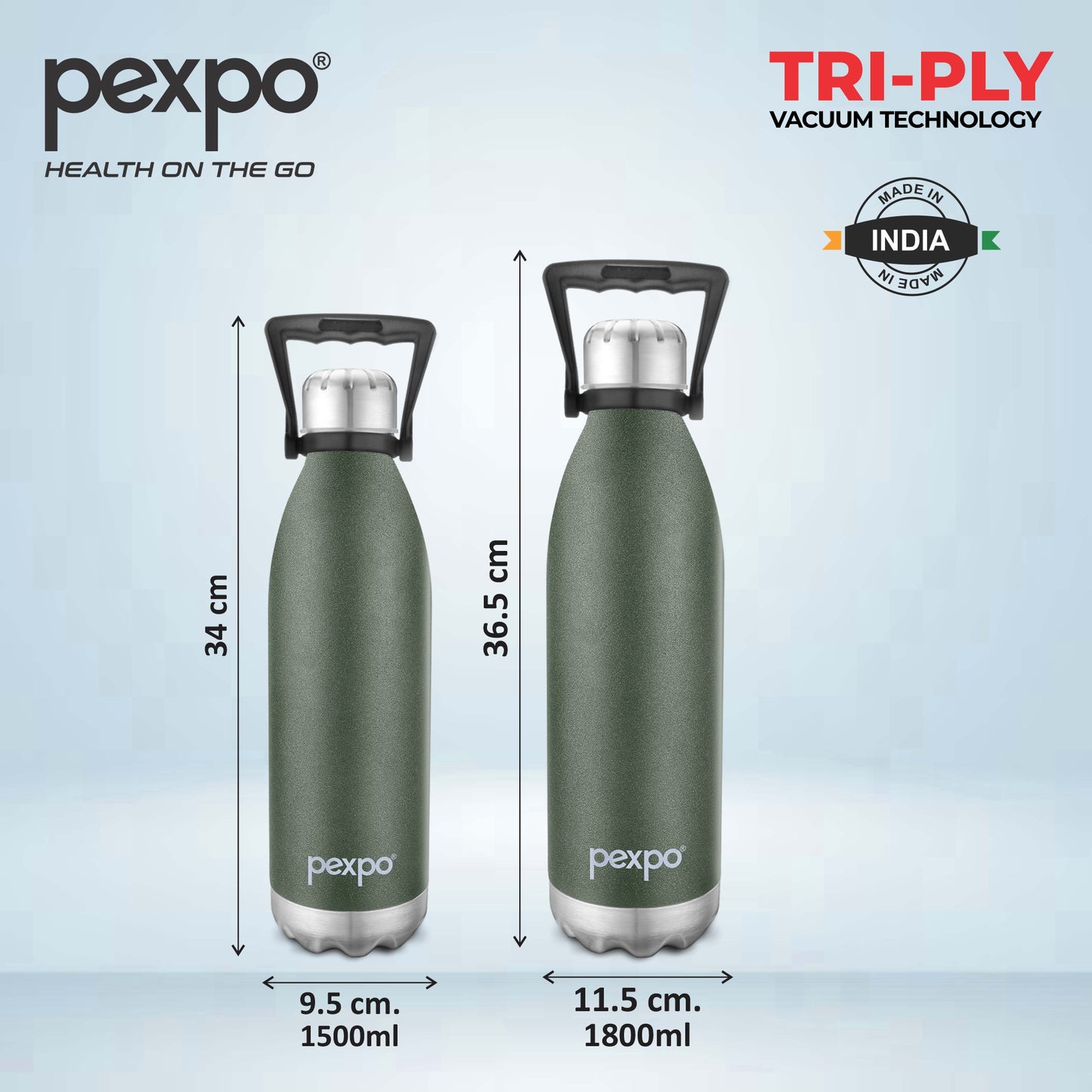 Echo - Insulated Stainless Steel Bottle With Loop Handle