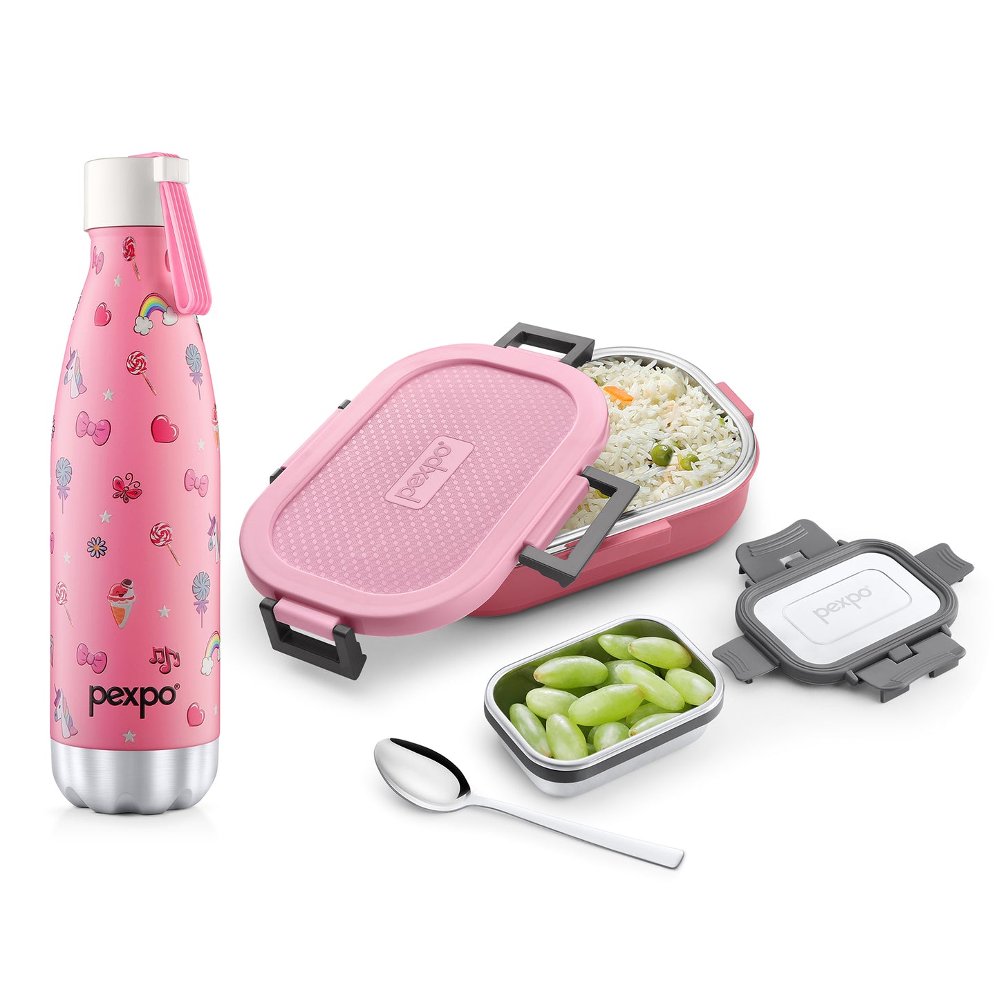 Espresso Pink with Candy Uv design 500 ml & Tasty Bite Pink
