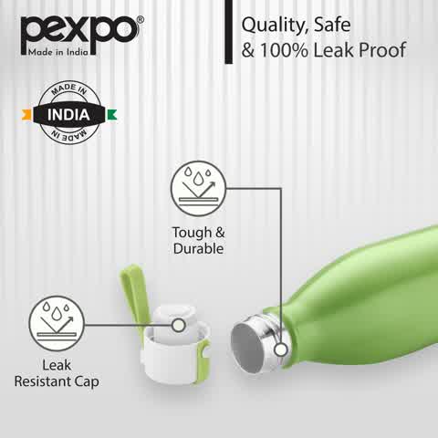 Espresso - Vacuum Insulated Stainless Steel Bottle in Vibrant Colors