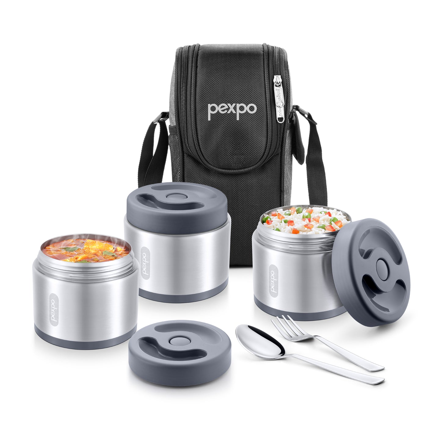 Extreme Smart Double Wall Vacuum Insulated Stainless Steel Lunch Box