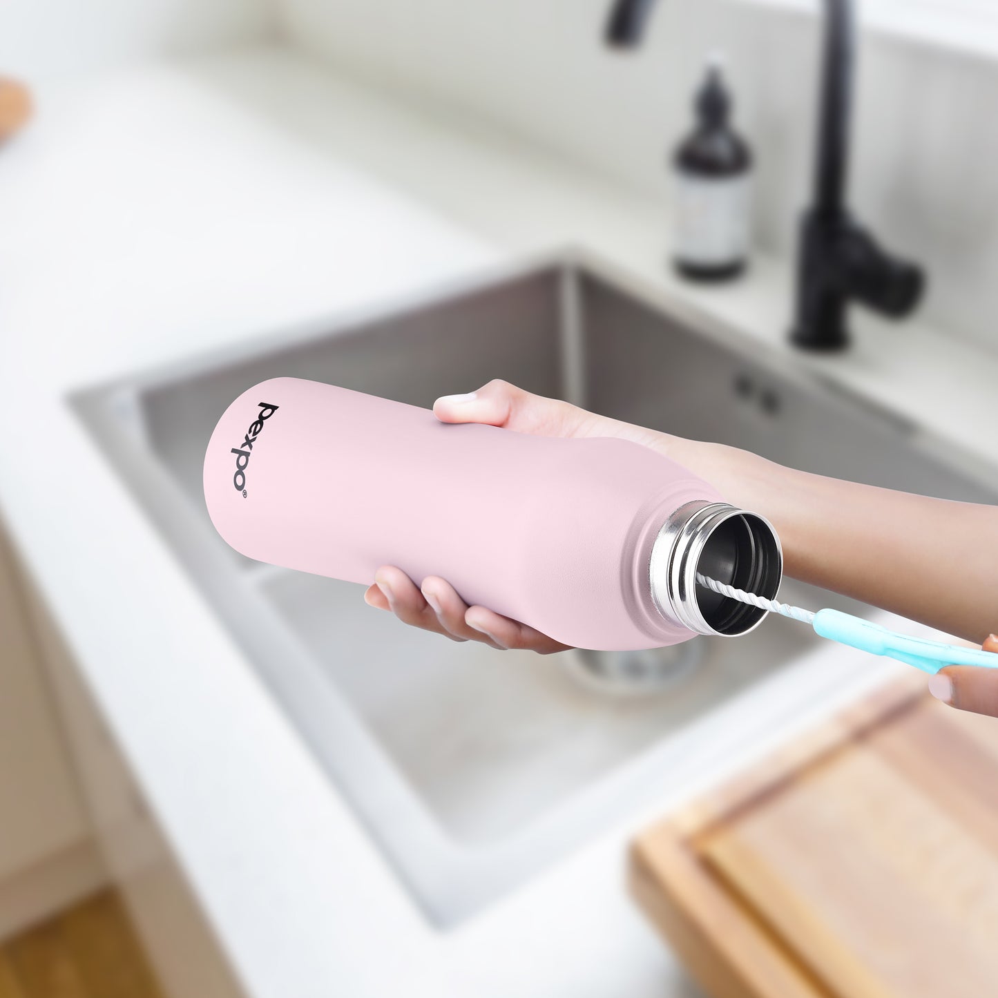 Georgia SS Water Bottle with Sipper Cap