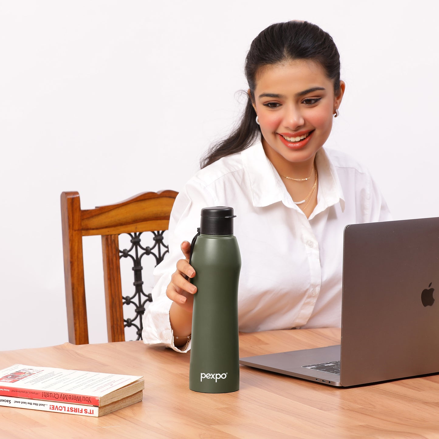 Georgia SS Water Bottle with Sipper Cap