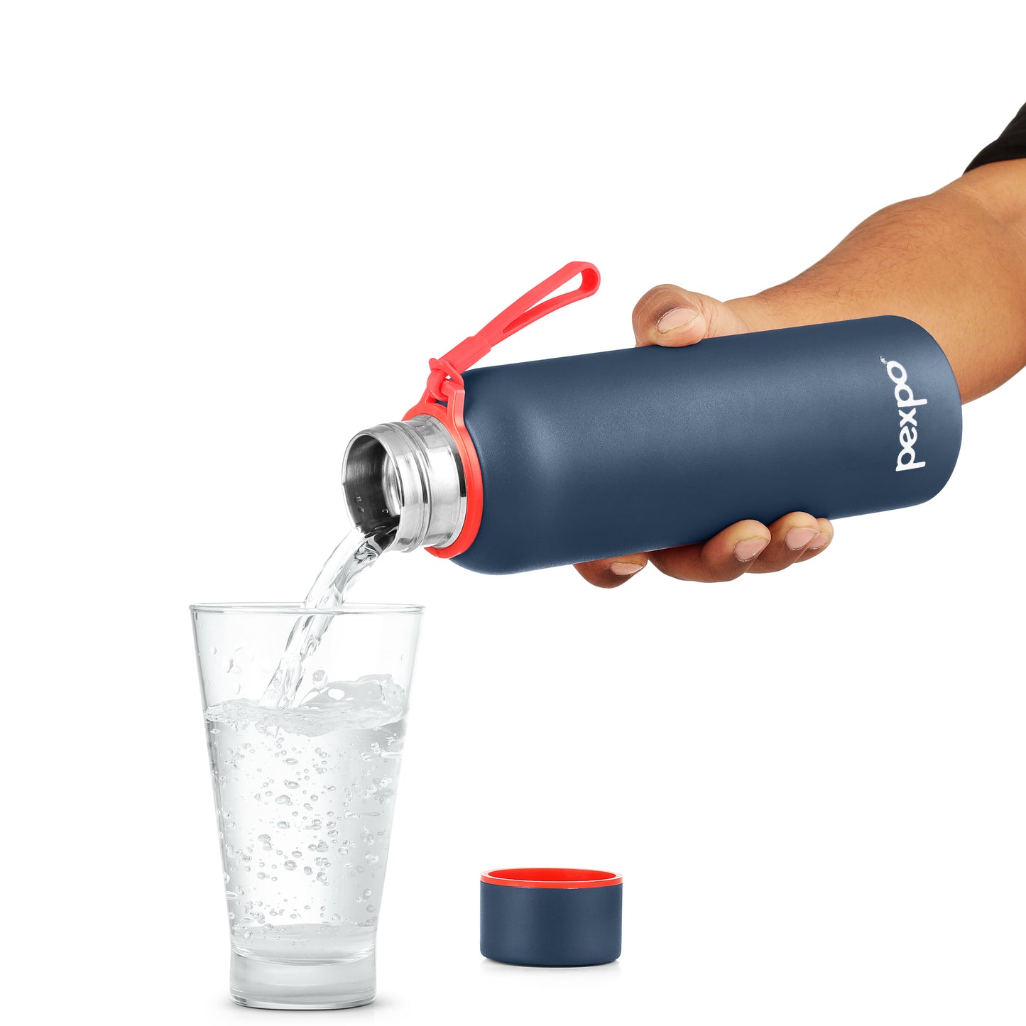 Pexpo Bravo - Stainless Steel Vacuum Insulated Water Bottle| Durable  | 24/7 Hot & Cold