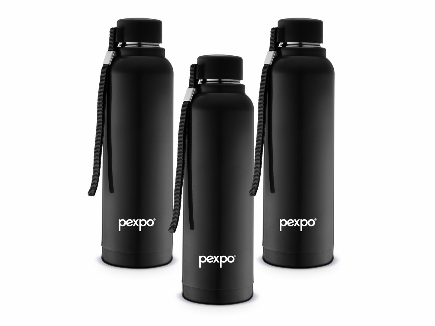 Pexpo Stereo-PU Insulated 4 Hours Warm & Cold  700 ml | Safe & Portable (Stainless Steel)