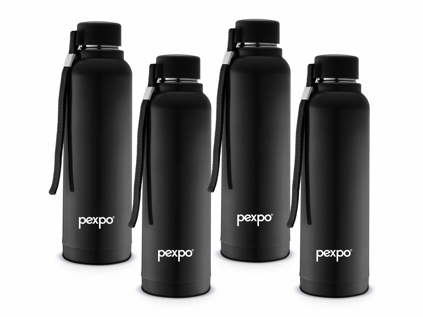 Pexpo Stereo-PU Insulated 4 Hours Warm & Cold  700 ml | Safe & Portable (Stainless Steel)