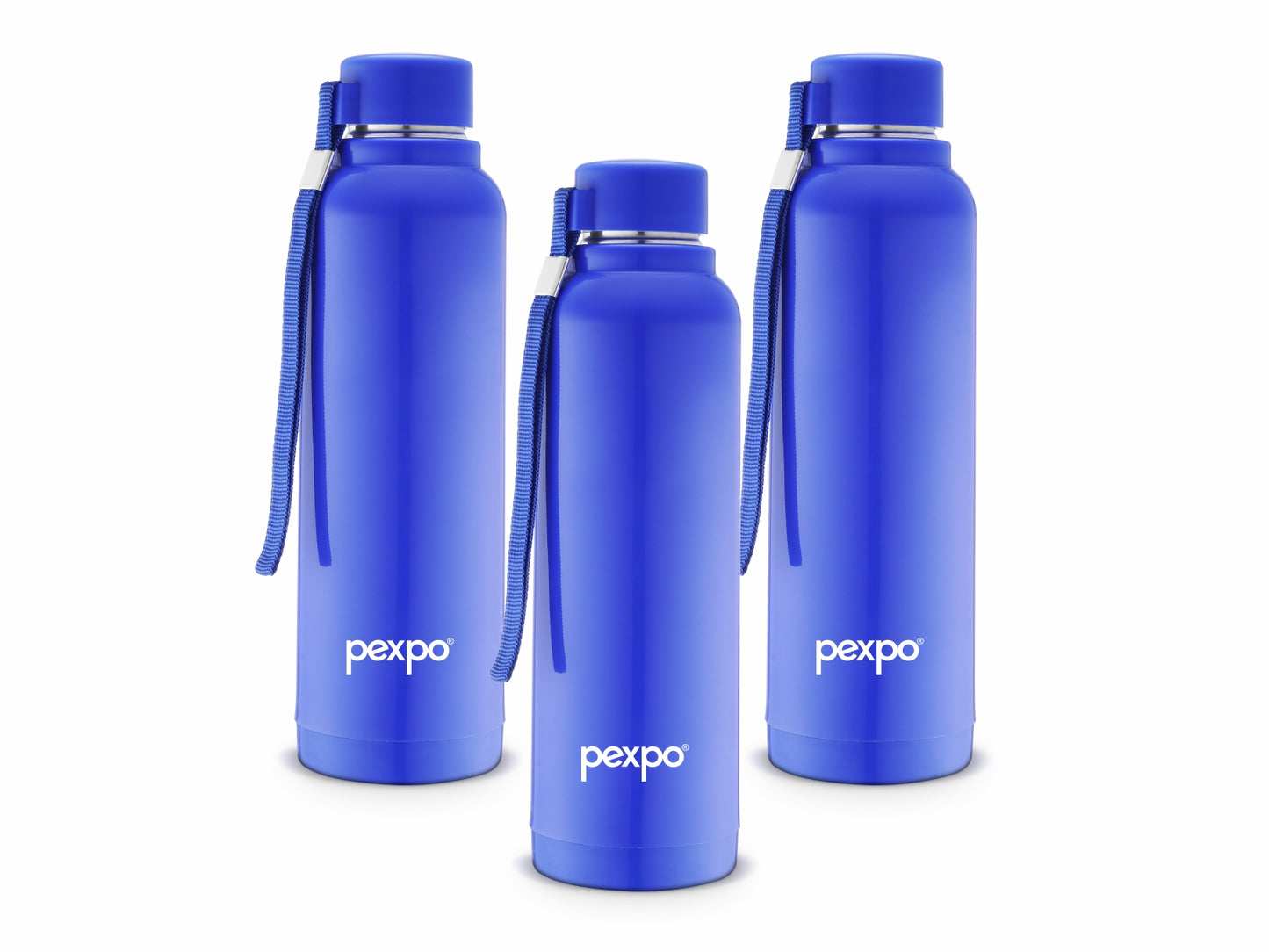 Pexpo Stereo-PU Insulated 4 Hours Warm & Cold  700 ml | Safe & Portable (Stainless Steel)