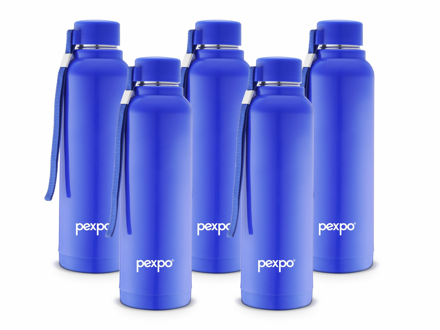 Pexpo Stereo-PU Insulated 4 Hours Warm & Cold  700 ml | Safe & Portable (Stainless Steel)