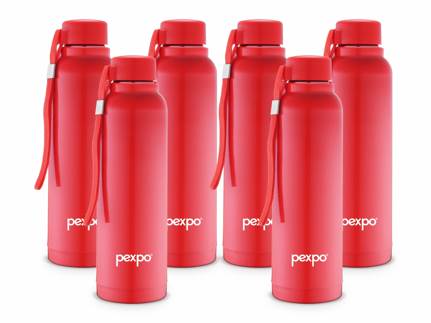 Pexpo Stereo-PU Insulated 4 Hours Warm & Cold  700 ml | Safe & Portable (Stainless Steel)